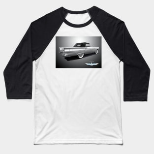 1957 Ford Thunderbird Baseball T-Shirt